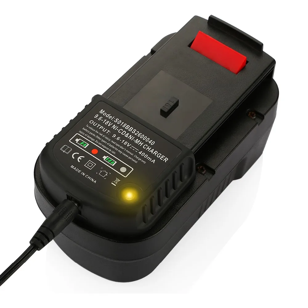 7.2v To 18v 0.5a Nimh Power Tool Battery Nicd Nimh Charger For Black And Decker Battery