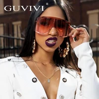 

GUVIVI rimless color sunglasses oversized glasses women sun glasses new fashion