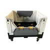 Dynamic load 1000kg collapsible soild plastic pallet container bin for sale
