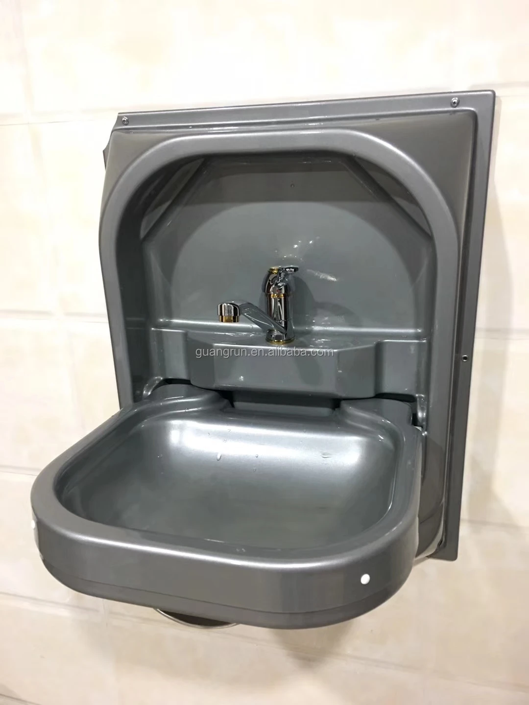 Rv Abs Wall Mount Foldable Bathroom Toilet Sink - Buy Rv Bathroom Sink ...