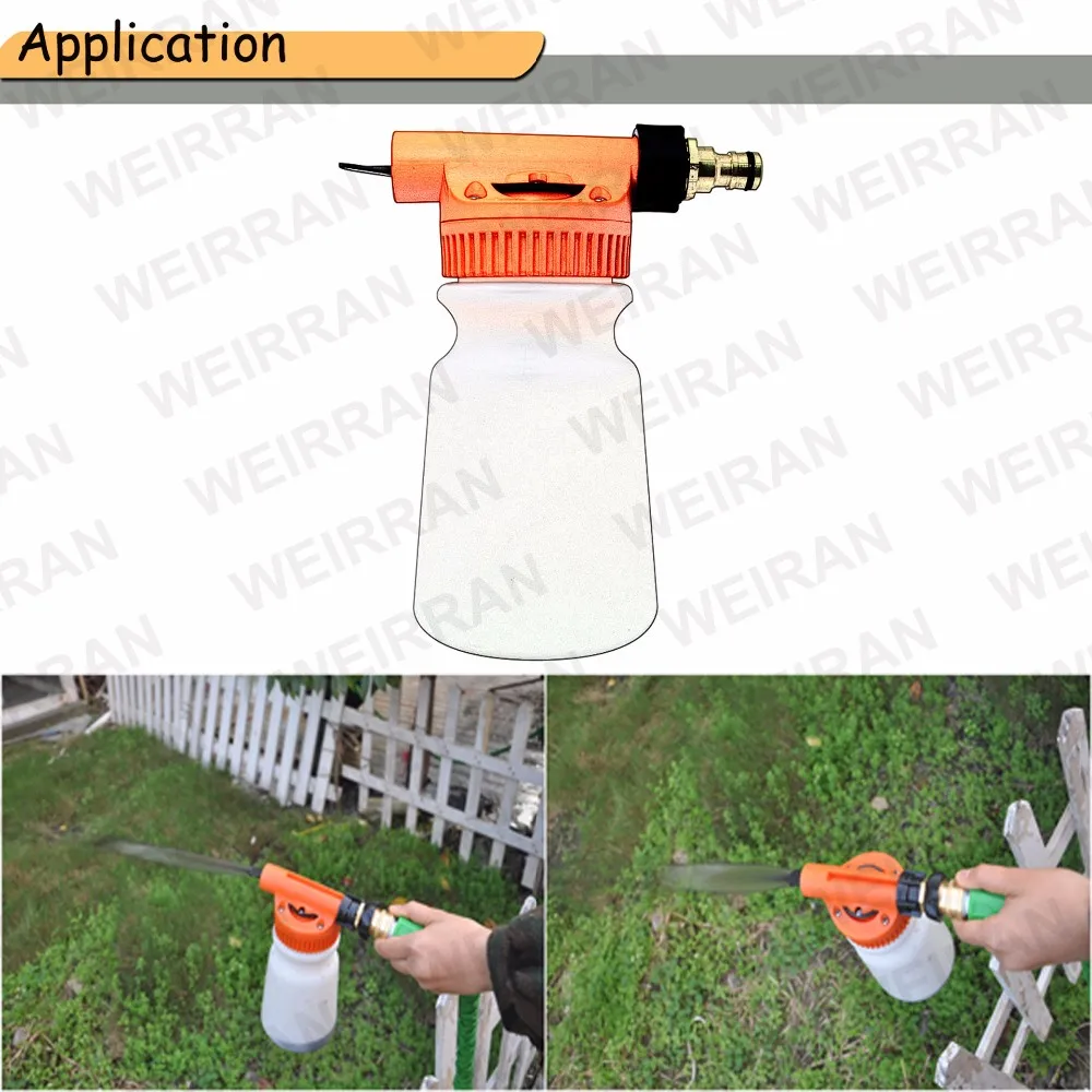 Covertible Dial N Spray Multi-Use Hose-End chemical Sprayer, water hose sprayer