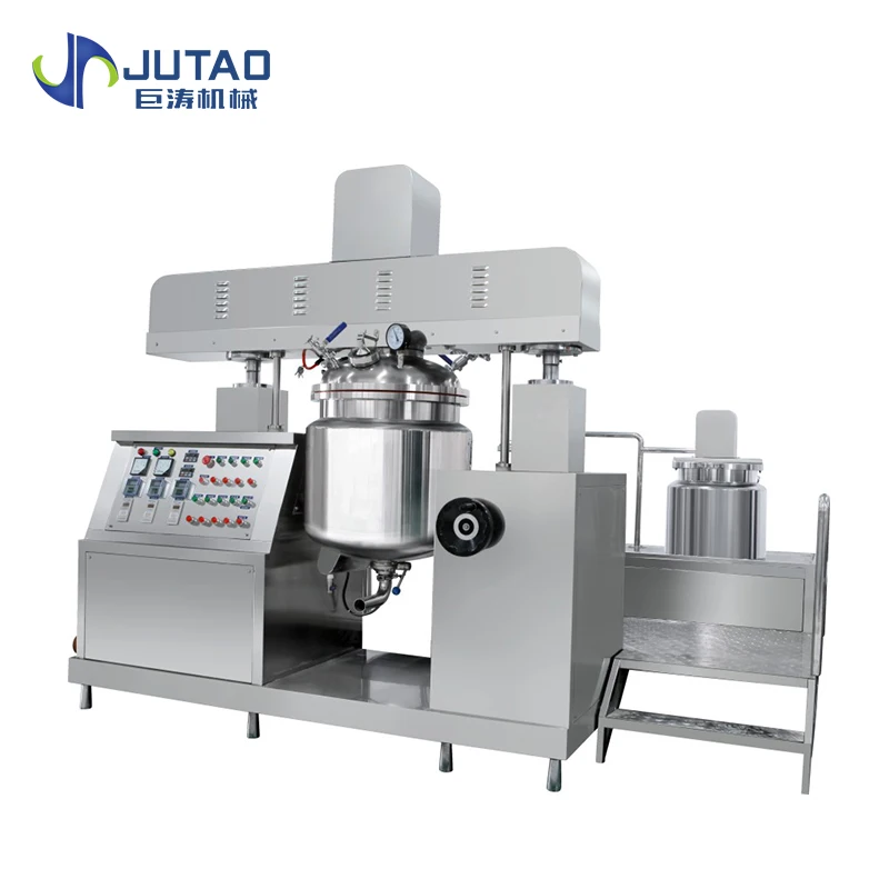 300l Cosmetic Emulsifier Mixer With Steam Heating Factory Price - Buy ...