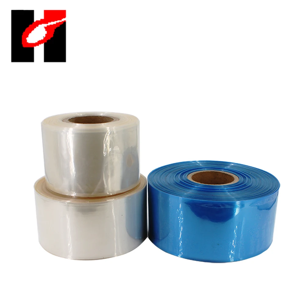 
Cheap Chinese manufacturer packaging PVC plastic film printing shrink labels 