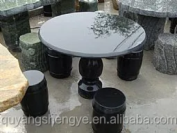 Outdoor Garden Decoration Stone Table And Chairs Furniture - Buy Garden