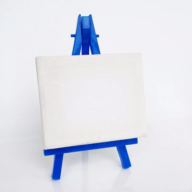 Wholesale Art Supply 6" Mini Blue Plastic Tabletop Art Display Easel