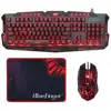 Factory cheaper USB wired ergonomic gaming keyboard and mouse