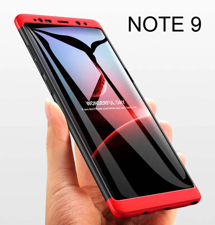 

Original gkk design 360 degree light weight hard pc phone case for samsung galaxy note 9