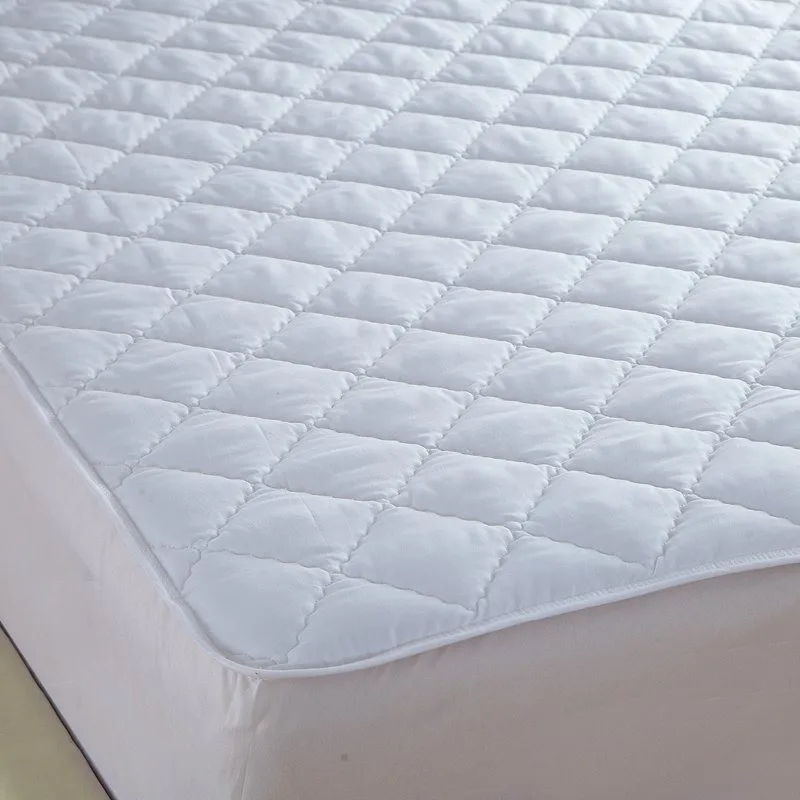 White Polyester Microfiber Mattress Protector Buy White Mattress