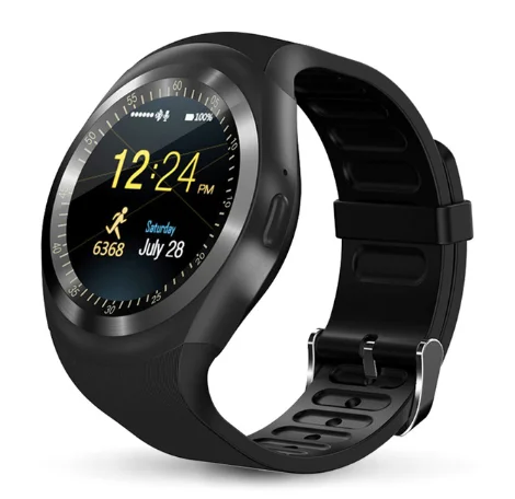 2019 TFT waterproof Clock display color screen digital blood pressure monitor GSM Sim Sports smart watch android