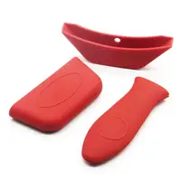 

BHD Heat Protecting Nonslip Silicone Pan Handle Pot Holder, Silicone Hot Handle Holder