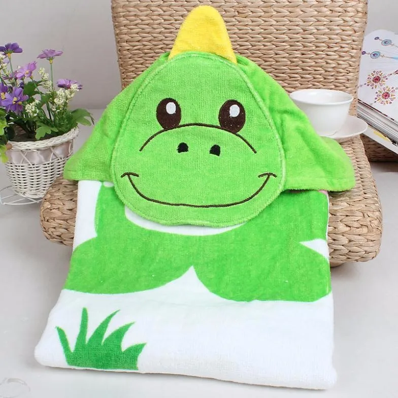 100% cotton beach hooded towel ponchos pattern for baby