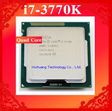 Core i7 3770K 3.5GHz 8M SR0PL Quad Core Eight threads desktop processors Computer CPU Socket LGA 1155 pin