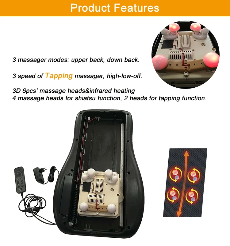 Shiatsu Recliner Sofa Mechanism Human Touch Massage Chair Control Parts