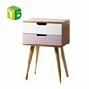 Lightness Oem Well Paint Safe Antique White Bedside Side Table In Mdf Wooden