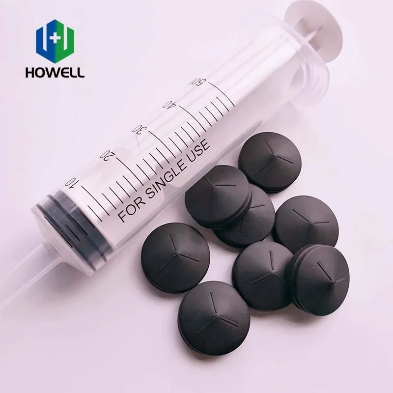 Medical Rubber Piston 50ml Syringe Rubber Gasket For Disposable ...