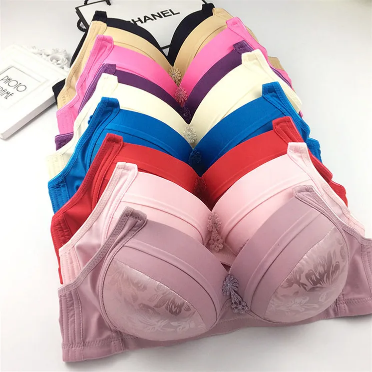 

1.46 USD BR117 High quality extra large cup breathable skinny 36 38 40 42 size C cup bra