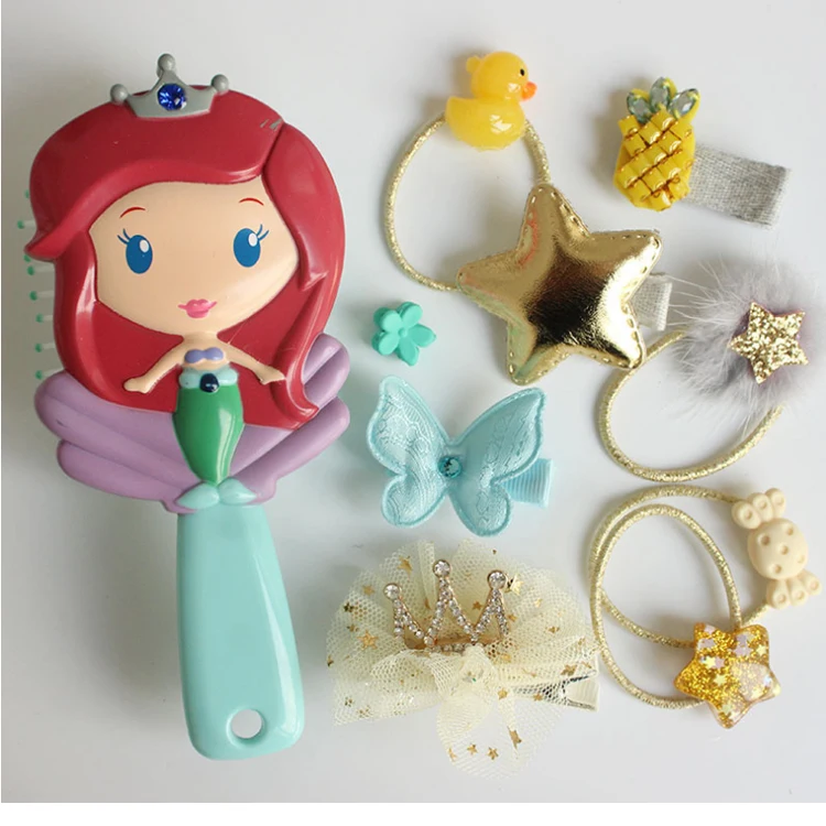 2019 New Design Mermaid Baby Clips Set Hair Accessories For Girl.jpg