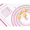 High Quality Small Or Large Size Silicone pastry Mat Bakeware Mat Silicone Rolling Pastry Mats