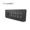 EVA LOGIK Including Socket And 2 USB Charger Wireless Smart Z-Wave 10 Gang Touch Panel Wall Switch