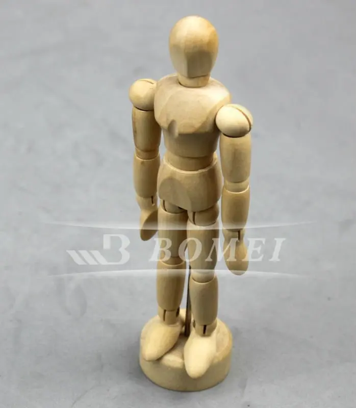Rotatable Artist Drawing Wooden Human Body Manikin Wooden Manikin Art
