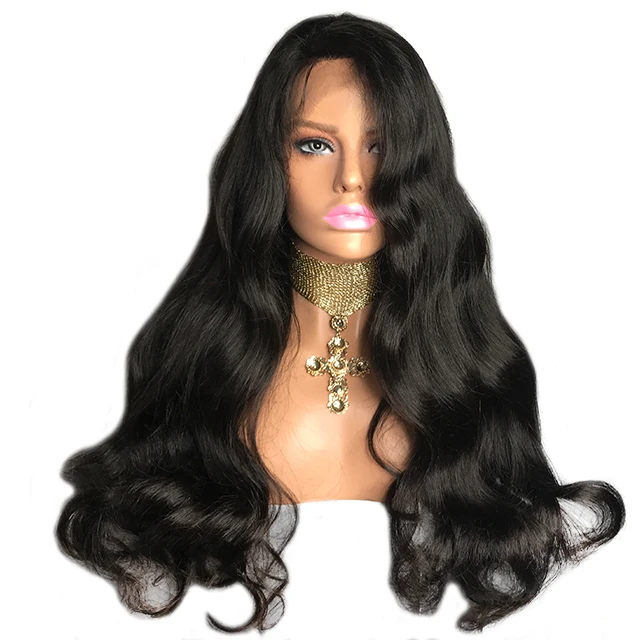 

Hair Human Wigs Wholesale China Elastic Band Brazilian Hair Glueless Full Lace Wig