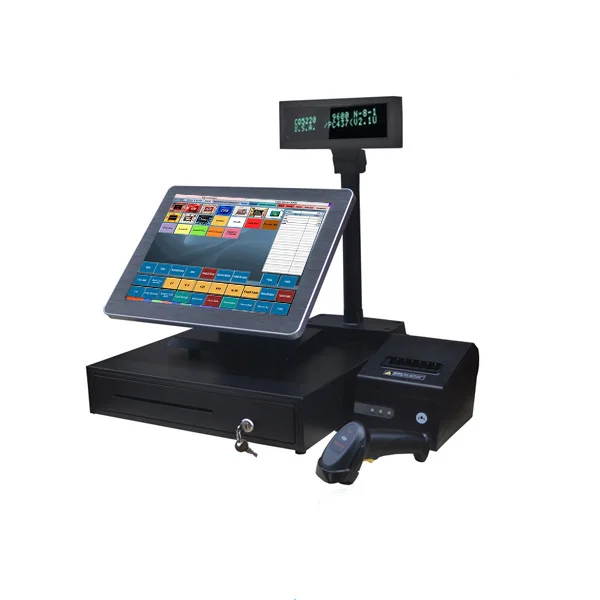 cheap cash register with barcode scanner