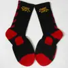 men custom basketball socks with dry fit material