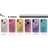 3 in 1 Shockproof Clear Robot Glitter Liquid Phone Cases For Samsung S7 EDGE S8 PLUS NOTE8 360 Full Cover Quicksand Cases