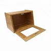 Bamboo bread storage box w clear window