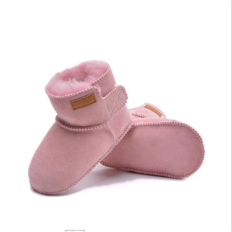

Lovely Winter Warm sheepskin lambskin Shoes Infant Toddler Baby Boys Girls Boots booties Soft Newborn Bebe First, Marnoon,sand,pink,grey,coffee,etc