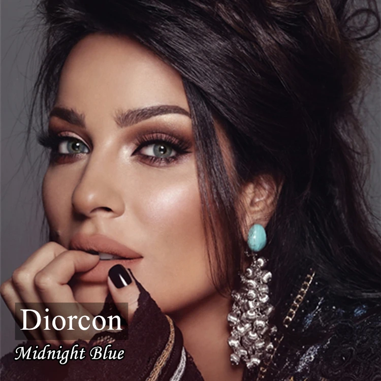 Diorcon D-Elite Collection colored contact lenses Natural green contact lens