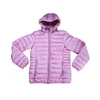 New stock soft fur lining winter lady hoody light weight jacket
