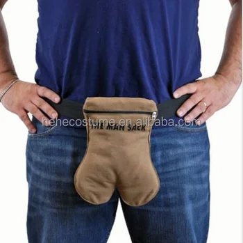 The Man Sack With Belt - Funny Fanny Ball Bag Pack - Buy The Man Sack ...