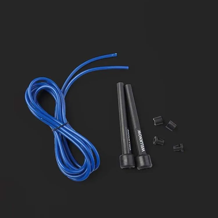 

Weighted Jump Rope by Pulse (1LB) with Memory Foam Handles and Weighted Speed Cable - For Crossfit, Boxing and MMA