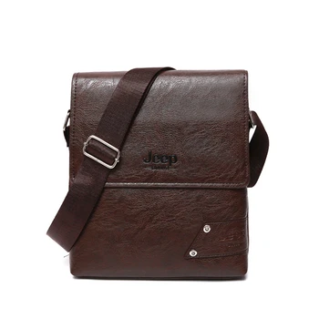 luxury leather messenger bag