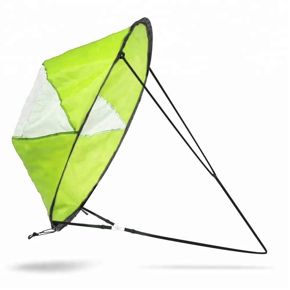 

Most Popular Folding Wind Popup Board Paddle Downwind Kayak Paddle Sail, Customized