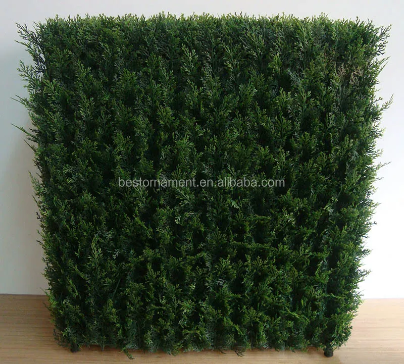 New Arrival Plastic Grass Wall Backdrop For Wedding With Round Metal