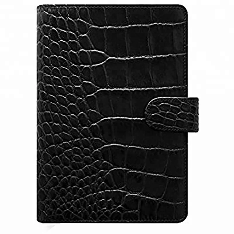 
Embossed printed leather office planner black notebook,pu notebook,custom notebook  (60773852127)