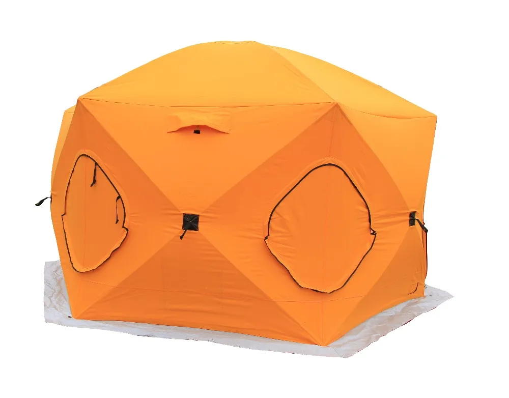 Ice Fishing Tent Hexagon Winter Tent Dome Tent Mongolian Yurts - Buy ...