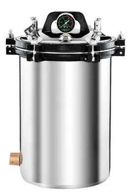 24 liter portable stainless steel autoclave sterilizer for surgical instrument