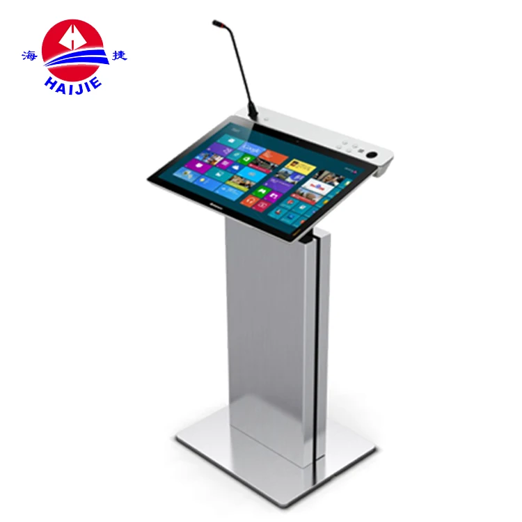 
Teaching High Quality Low Cost Smart Digital Lectern Interactive Podium 