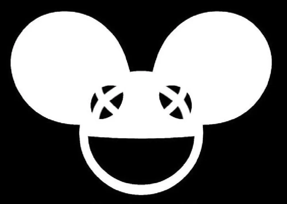 Включи дед маус. Deadmau5 logo. Дед Маус в маске. Dead Mouse логотип. Deadmau5 наклейка.