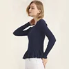 Wholesale Brand Fashion Casual Long Sleeve Pullover Knit Slim Fit Sweater
