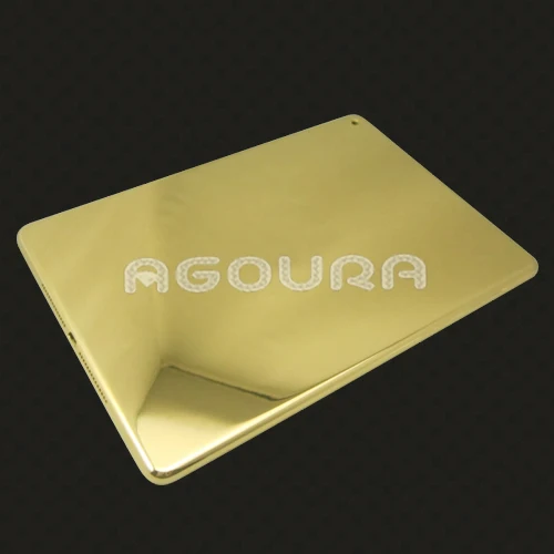 

luxury Gold plated housing back cover for Ipad6