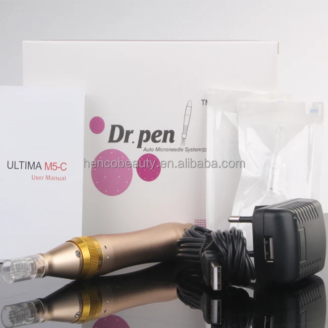 

M5-W golden wireless derma pen dr pen derma pen