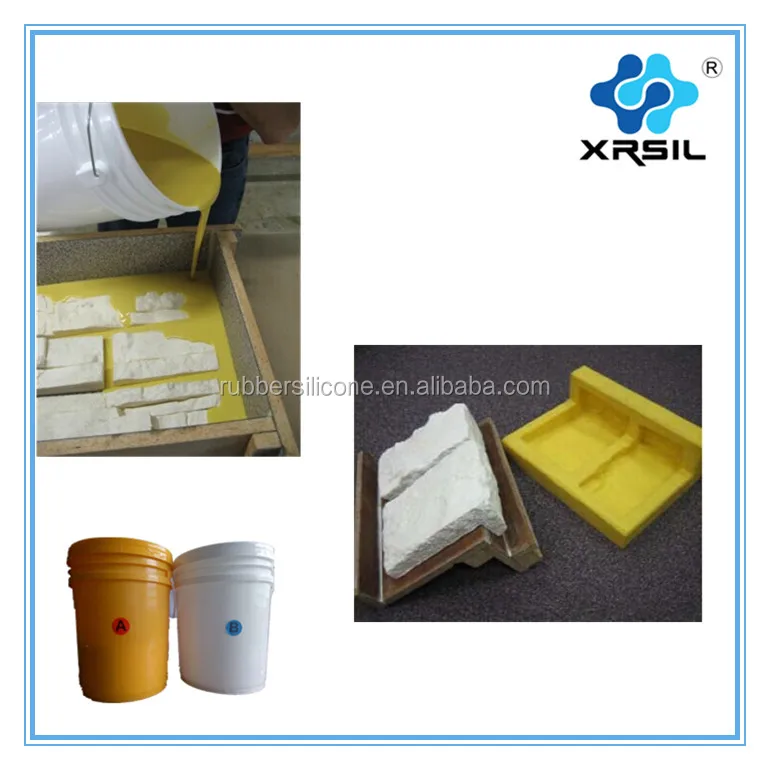 
2017 new casting concrete stone molds liquid polyurethane rubber 