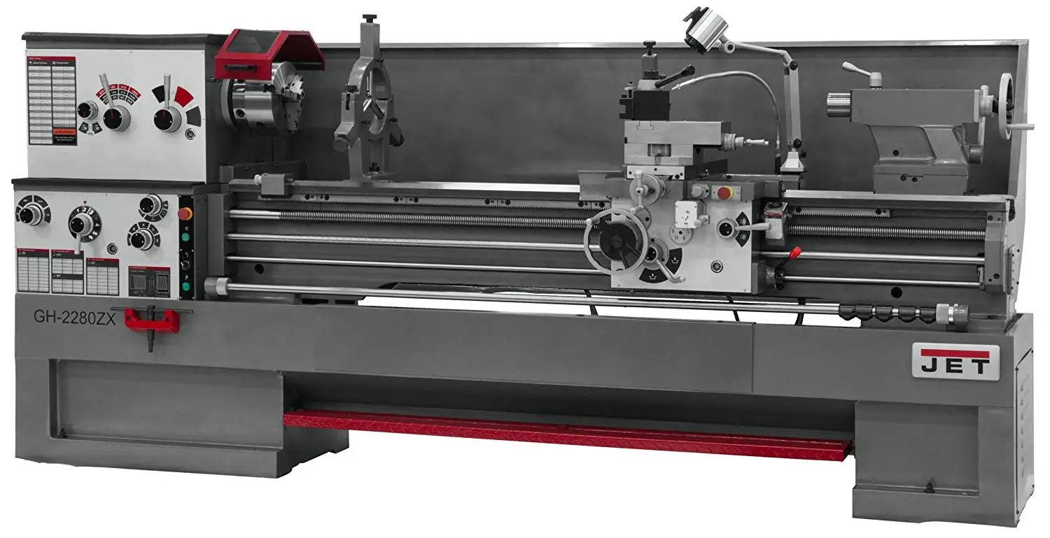 JET GH-1880ZX Large Spindle Bore Precision Lathe