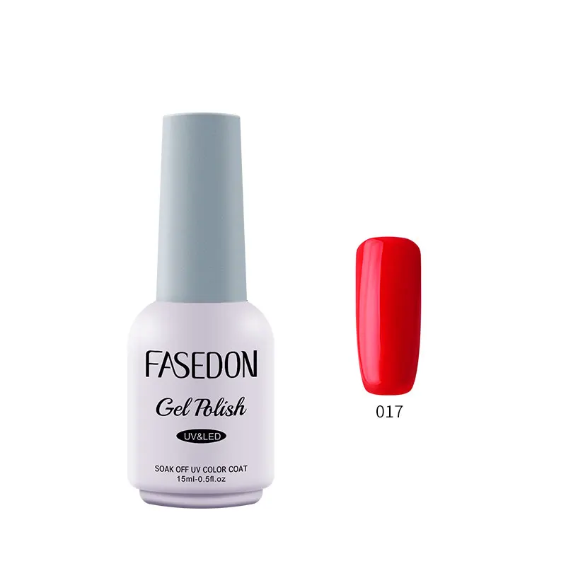 

Fasedon brand beauty choices colored uv gel polish, 80colors