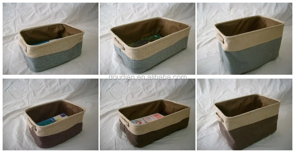 jute toy storage