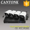 New launch PLC NVR kits with Easy to install Stability Lower cost 4pcs IP Camera hard disk CCTV surveillance hidden network